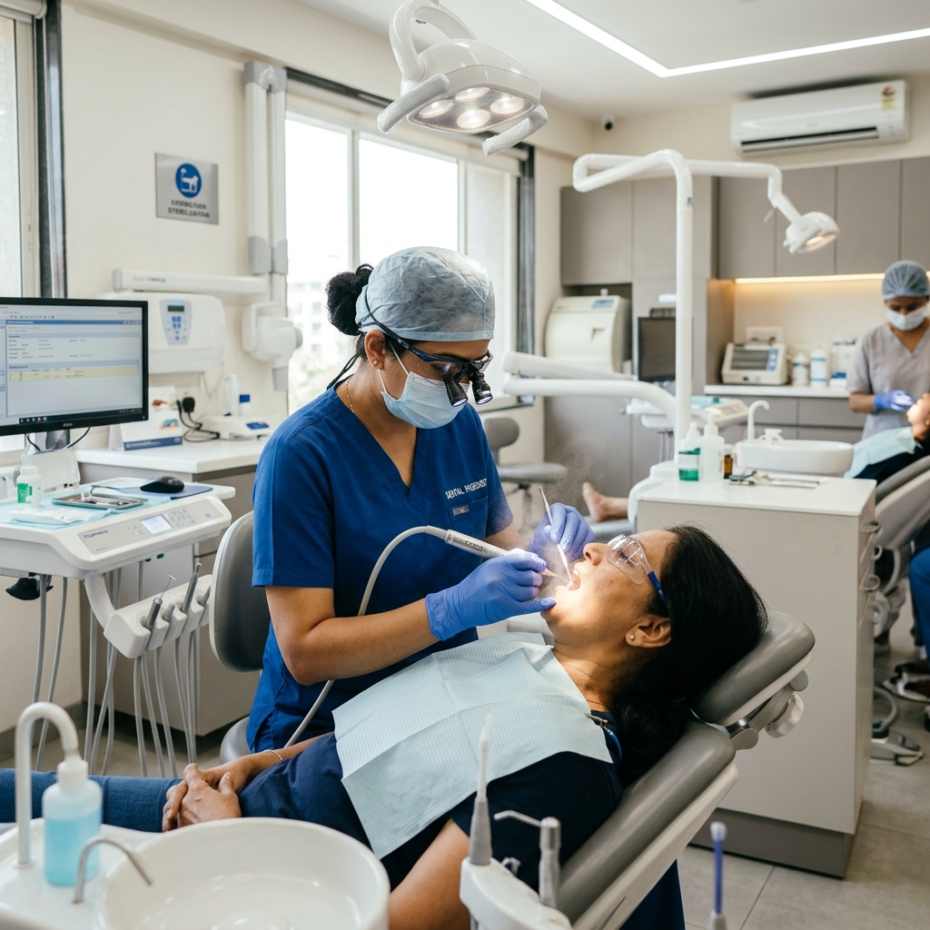 Teeth Cleaning and Scaling The Speciality Dental Clinic Kalyani Nagar & Wadgaon Sheri, Pune